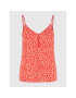 Pieces топ Nya 17111421 Червен Regular Fit - Pepit.bg
