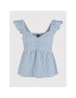 Pieces топ Serra 17126222 Син Regular Fit - Pepit.bg