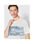 Pierre Cardin Тишърт 20380/000/2028 Бял Modern Fit - Pepit.bg