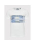 Pierre Cardin Тишърт 20380/000/2028 Бял Modern Fit - Pepit.bg