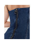 Pinko Дънкова рокля 100174 A0GF Син Slim Fit - Pepit.bg