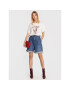 Pinko Дънкови шорти Bubolare 1J112S Y1E6 Син Relaxed Fit - Pepit.bg