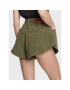 Pinko Дънкови шорти Calma 100395 A0I2 Зелен Regular Fit - Pepit.bg