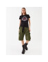 Pinko Дънкови шорти Ronf 101978 A0D5 Зелен Regular Fit - Pepit.bg
