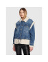 Pinko Дънково яке Zigare 1J111H A0D3 Син Relaxed Fit - Pepit.bg
