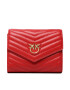 Pinko Голям дамски портфейл Compact Wallet M PE 23 PCPL 100881 A0GK Червен - Pepit.bg