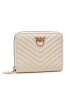 Pinko Голям дамски портфейл Taylor Wallet Zip Around M V Qui PE 22 PLTT 1P22P1 Y7SQ Бежов - Pepit.bg