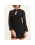 Pinko Коктейлна рокля Pan Di Spagna 20201 BLK01 1G14Y9 7624 Черен Regular Fit - Pepit.bg