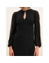 Pinko Коктейлна рокля Pan Di Spagna 20201 BLK01 1G14Y9 7624 Черен Regular Fit - Pepit.bg