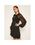 Pinko Коктейлна рокля Romeo AI 20-21 BLK0 1G150H Y6DR Черен Regular Fit - Pepit.bg