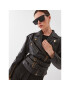Pinko Кожено яке Aurora 101798 A15N Черен Regular Fit - Pepit.bg