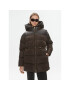 Pinko Пухено яке Client 101604 A11P Кафяв Regular Fit - Pepit.bg