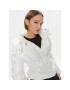 Pinko Пухено яке Gateway 101596 A00N Бял Regular Fit - Pepit.bg