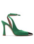 Pinko Сандали Liquirizia Slingback AL 22-23 BLKS1 1H213B A075 Зелен - Pepit.bg