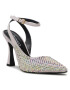 Pinko Сандали Lisette Slingback PE BLKS1 100566 A0N6 Сив - Pepit.bg