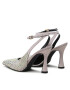 Pinko Сандали Lisette Slingback PE BLKS1 100566 A0N6 Сив - Pepit.bg