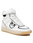 Pinko Сникърси Lorena Basket Hi Sneaker AI 22-23 BLKS1 1H214S A08S Бял - Pepit.bg