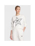 Pinko Суитшърт 100369 A0KM Бял Relaxed Fit - Pepit.bg