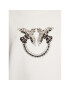Pinko Суитшърт 100534 A0M9 Бял Relaxed Fit - Pepit.bg
