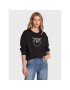 Pinko Суитшърт 100534 A0M9 Черен Relaxed Fit - Pepit.bg