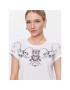 Pinko Тишърт Tematico 101164 A0V2 Бял Regular Fit - Pepit.bg