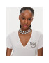 Pinko Тишърт Turbato 100372 A1R7 Бял Regular Fit - Pepit.bg
