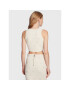 Pinko топ 100148 A0HW Бежов Regular Fit - Pepit.bg