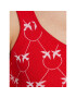 Pinko топ 100210 A0IS Червен Slim Fit - Pepit.bg