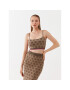 Pinko топ 101564 A112 Бежов Slim Fit - Pepit.bg