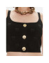 Pinko топ Dolly 101885 A16F Черен Slim Fit - Pepit.bg