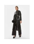 Pinko Тренч Trigun 102163 A1AT Черен Regular Fit - Pepit.bg