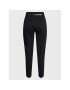 Please Текстилни панталони P493MVIOLA Черен Regular Fit - Pepit.bg