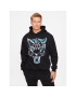 Plein Sport Суитшърт Hoodie Sweatshirt Chrome Tiger AACC MJB3163 SJO001N Черен Regular Fit - Pepit.bg