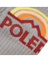 Poler Дълги чорапи unisex Mountain Rainbow 223ACUSK03 Сив - Pepit.bg