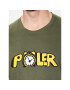 Poler Тишърт 231APM2001 Зелен Regular Fit - Pepit.bg