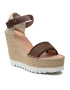 Pollini Еспадрили TA1612BI0EQ2V300 Кафяв - Pepit.bg