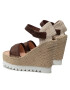 Pollini Еспадрили TA1612BI0EQ2V300 Кафяв - Pepit.bg