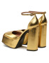 Pollini Обувки SA1010EC1HTK0901 Златист - Pepit.bg