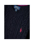 Polo Ralph Lauren Ежедневна рокля Aran 313850504002 Тъмносин Regular Fit - Pepit.bg