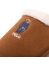 Polo Ralph Lauren Пантофи Kayleigh Scuff Bear RF103881 Кафяв - Pepit.bg