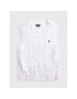 Polo Ralph Lauren Пуловер 211863610001 Бял Regular Fit - Pepit.bg