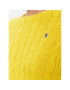 Polo Ralph Lauren Пуловер 211891640007 Жълт Regular Fit - Pepit.bg