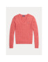 Polo Ralph Lauren Пуловер 211891641013 Розов Regular Fit - Pepit.bg