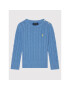 Polo Ralph Lauren Пуловер Cable 311737921026 Син Regular Fit - Pepit.bg
