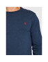 Polo Ralph Lauren Тениска с дълъг ръкав Lsl 710671468043 Тъмносин Slim Fit - Pepit.bg