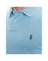 Polo Ralph Lauren Тениска с яка и копчета 710536856357 Син Slim Fit - Pepit.bg