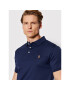 Polo Ralph Lauren Тениска с яка и копчета 710685514003 Тъмносин Slim Fit - Pepit.bg