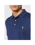 Polo Ralph Lauren Тениска с яка и копчета 710713130006 Тъмносин Custom Slim Fit - Pepit.bg