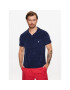 Polo Ralph Lauren Тениска с яка и копчета 710901044003 Тъмносин Regular Fit - Pepit.bg