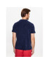 Polo Ralph Lauren Тениска с яка и копчета 710901044003 Тъмносин Regular Fit - Pepit.bg